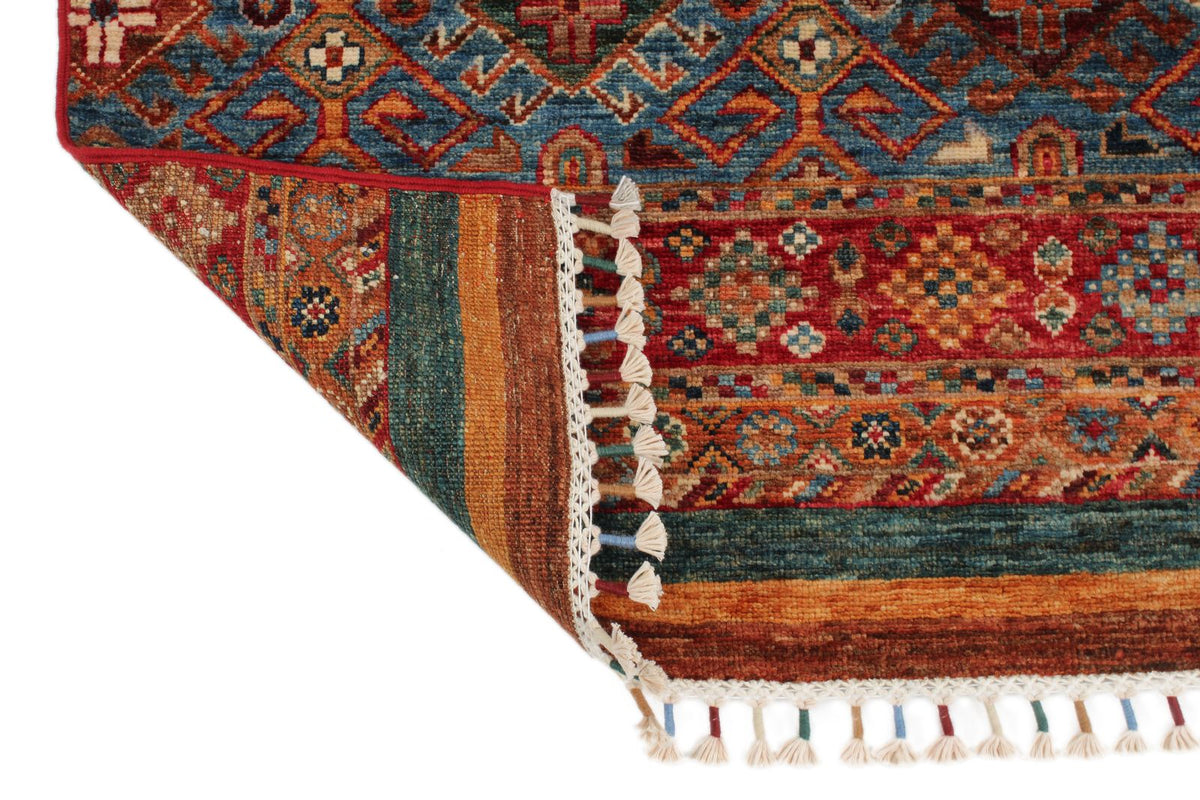 3x10 Brown and Multicolor Tribal Runner