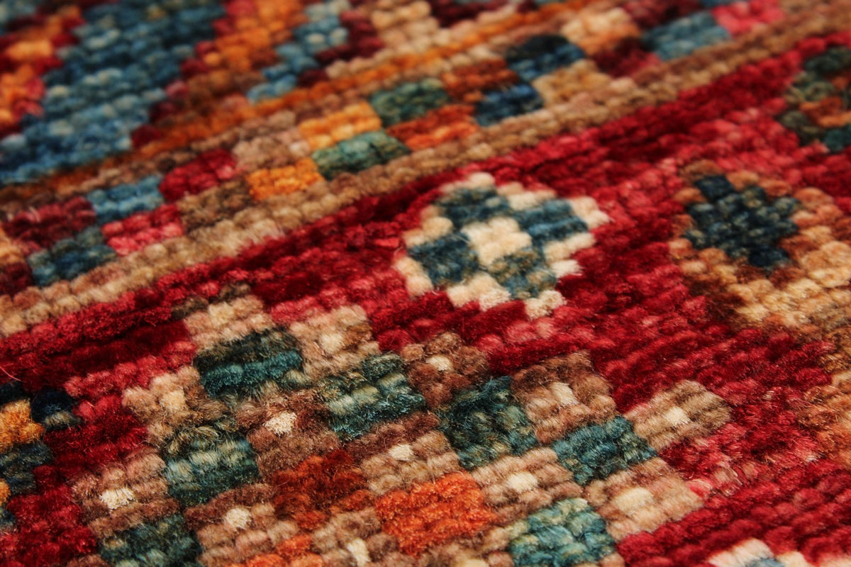 3x10 Brown and Multicolor Tribal Runner