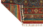 3x9 Brown and Multicolor Tribal Runner