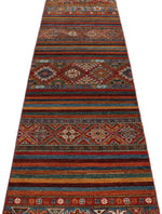 3x13 Multicolor Tribal Runner