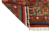 3x13 Brown and Multicolor Tribal Runner