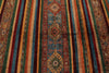 10x14 Brown and Multicolor Tribal Rug