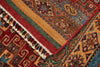 10x14 Brown and Multicolor Tribal Rug