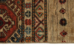 10x13 Camel and Multicolor Tribal Rug