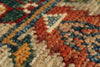 10x13 Camel and Multicolor Tribal Rug