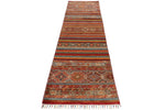 3x11 Brown and Multicolor Tribal Runner