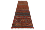3x11 Brown and Multicolor Tribal Runner