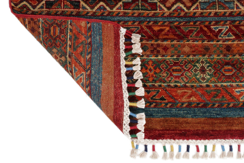 3x11 Brown and Multicolor Tribal Runner