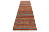 3x11 Brown and Multicolor Tribal Runner