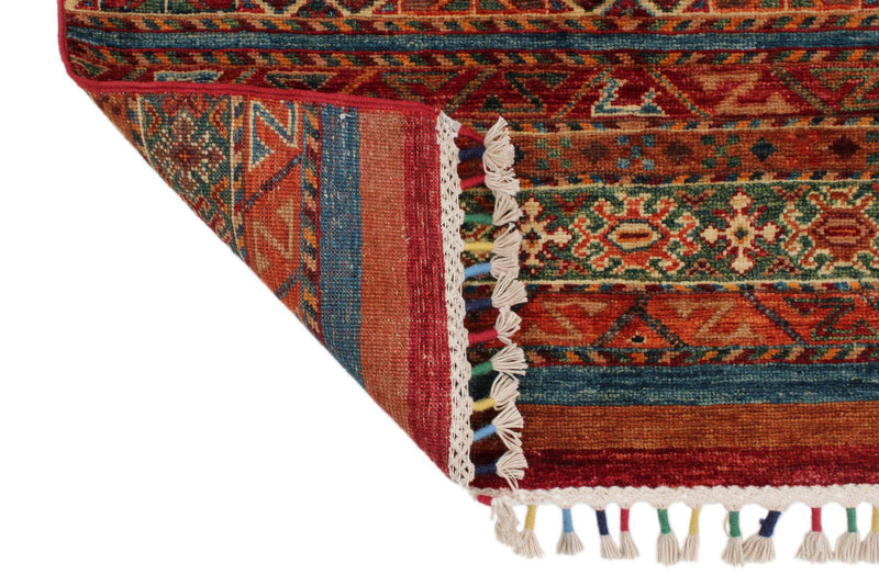 3x11 Brown and Multicolor Tribal Runner