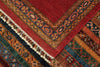 9x12 Multicolor and Red Turkish Tribal Rug