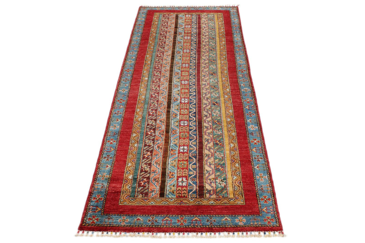 3x9 Multicolor Turkish Tribal Runner