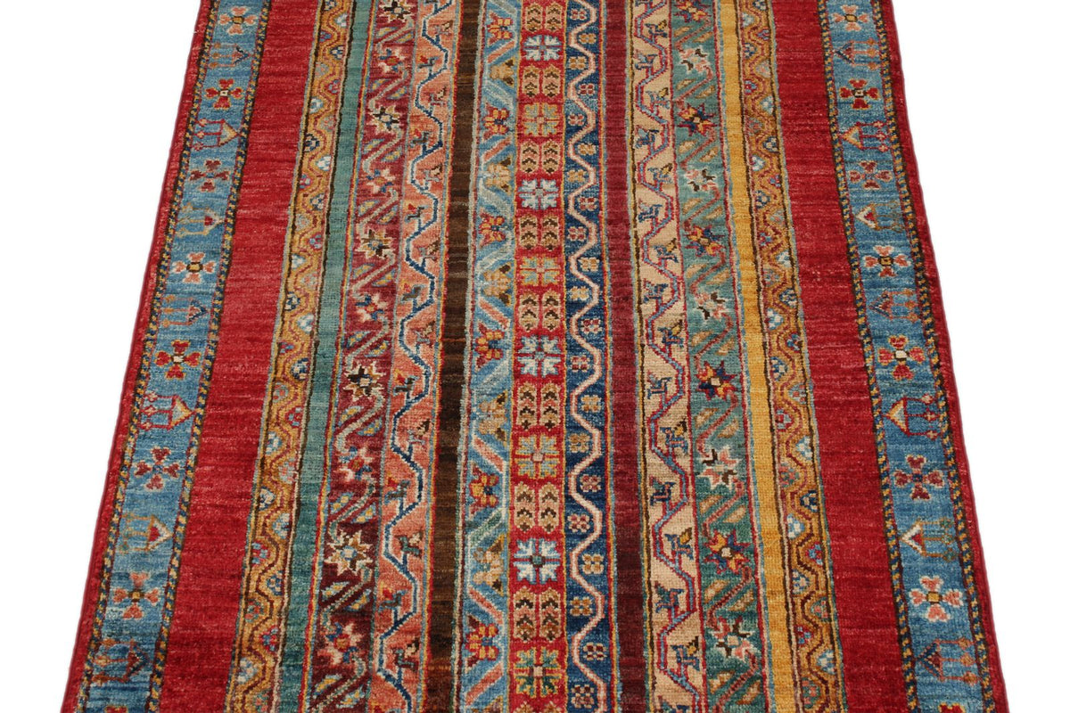 3x9 Multicolor Turkish Tribal Runner