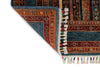 5x7 Multicolor and Blue Turkish Tribal Rug
