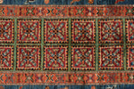 3x4 Navy and Multicolor Anatolian Traditional Rug