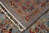 10x13 Gray and Multicolor Turkish Tribal Rug