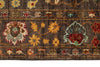 6x8 Brown and Multicolor Turkish Tribal Rug