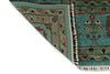 9x12 Turquoıse and Multicolor Turkish Tribal Rug