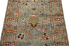 3x5 Light Brown and Multicolor Turkish Tribal Rug