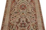 3x4 Camel and Multicolor Turkish Tribal Rug