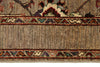 3x4 Camel and Multicolor Turkish Tribal Rug