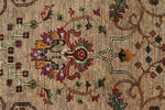 3x4 Camel and Multicolor Turkish Tribal Rug