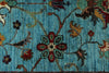 3x10 Blue and Multicolor Turkish Tribal Runner