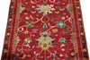 3x4 Burgundy and Multicolor Turkish Tribal Rug