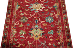 3x4 Burgundy and Multicolor Turkish Tribal Rug
