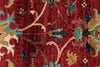 3x4 Red and Multicolor Turkish Tribal Rug