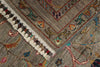 3x4 Brown and Multicolor Turkish Tribal Rug