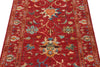 3x4 Red and Multicolor Turkish Tribal Rug