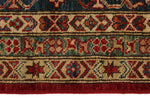 10x13 Red and Multicolor Kazak Tribal Rug