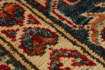 10x13 Red and Multicolor Kazak Tribal Rug