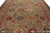 10x13 Light Brown and Multicolor Kazak Tribal Rug