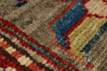 10x13 Light Brown and Multicolor Kazak Tribal Rug