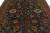 8x9 Green and Multicolor Kazak Tribal Rug