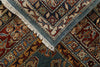 8x9 Green and Multicolor Kazak Tribal Rug