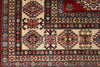 8x10 Red and Ivory Kazak Tribal Rug