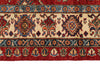 6x9 Red and Beige Kazak Tribal Rug