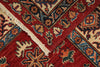 6x9 Red and Beige Kazak Tribal Rug