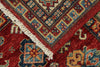 5x7 Red and Beige Kazak Tribal Rug