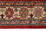 5x7 Red and Beige Kazak Tribal Rug