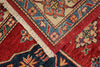 5x7 Red and Beige Kazak Tribal Rug