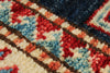 3x5 Navy and Multicolor Kazak Tribal Rug