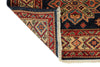 2x8 Navy and Ivory Kazak Tribal Runner