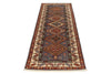 3x8 Gray and Ivory Kazak Tribal Runner