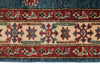 3x19 Navy and Ivory Kazak Tribal Runner