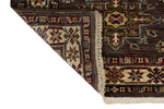 3x10 Brown and Ivory Kazak Tribal Runner