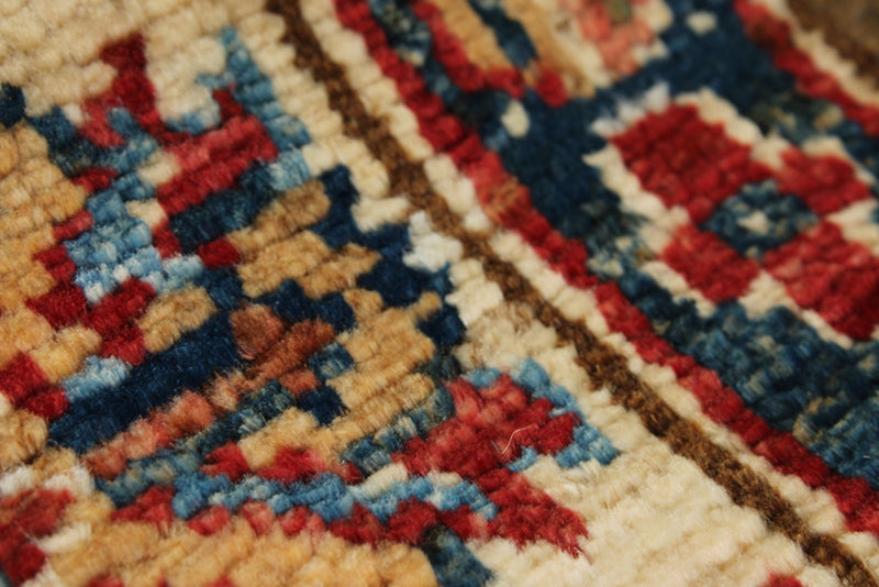 3x11 Brown and Ivory Kazak Tribal Runner